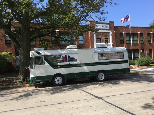 Bookmobile at East Butler School